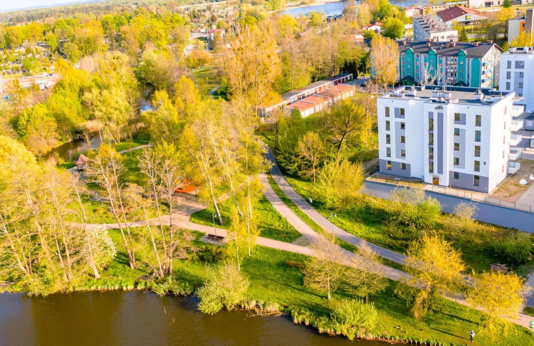 IławaBelle View - 3Pok, Nawet 5 Lozek, Piekny Widok Na Rzeke, Tv55" Z Netflix I Max, Parking, Winda公寓 外观 照片